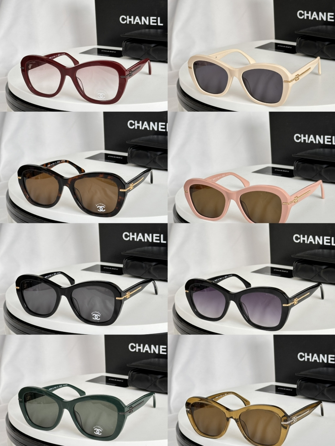 CHANEL Oversized Square Sunglasses