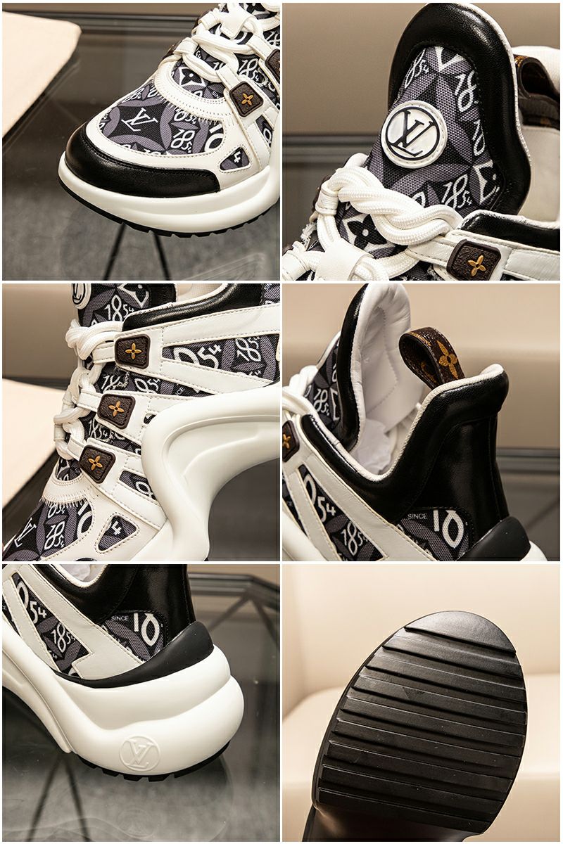 Spring/Summer 2022 LV Archlight Sneakers: Monogram Design, Detailed Features, High-End Packaging - 图片 2