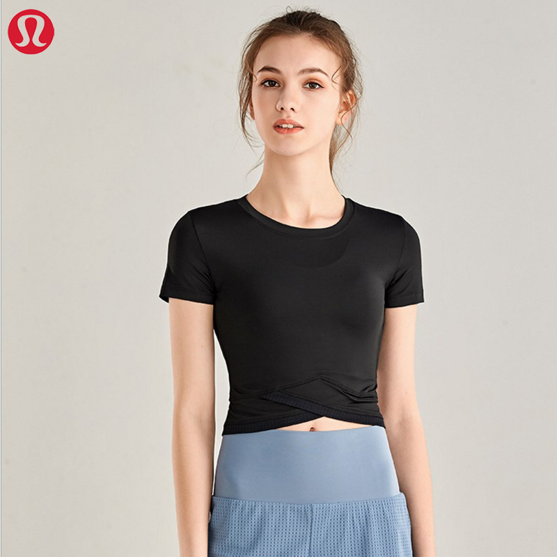 Lululemon t-shirt yoga pink