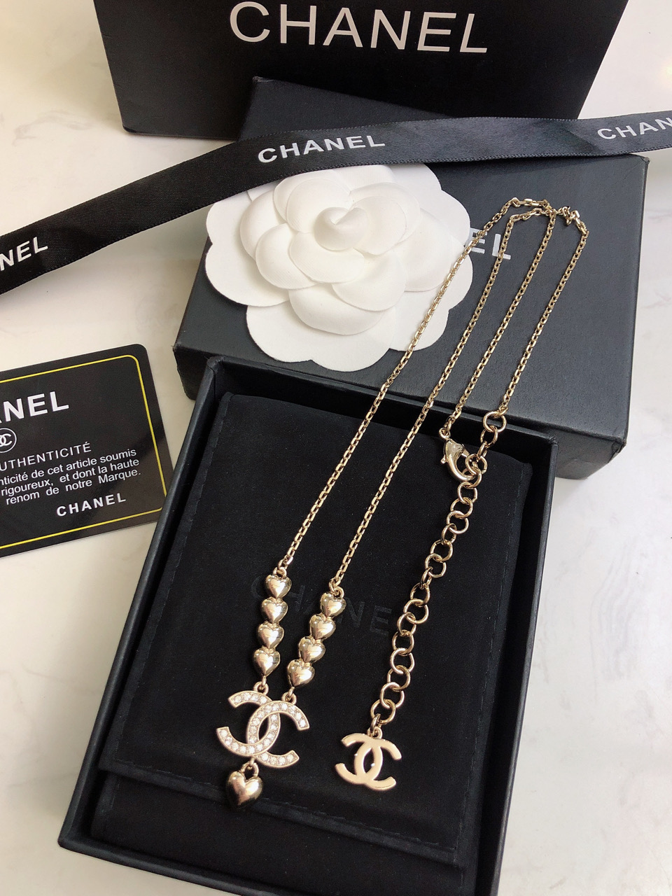 香奈儿 Chanel 传世高定珠宝耳环项链戒指首饰 #F4E27FE7 2