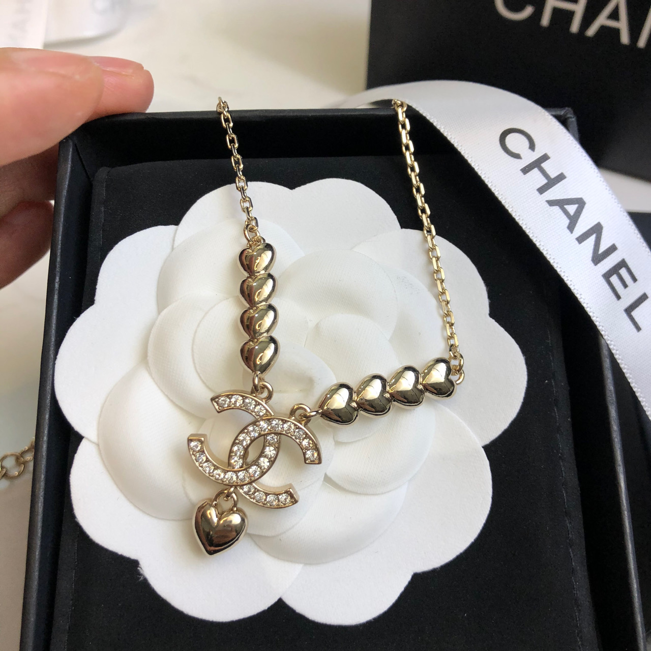 香奈儿 Chanel 传世高定珠宝耳环项链戒指首饰 #F4E27FE7 6