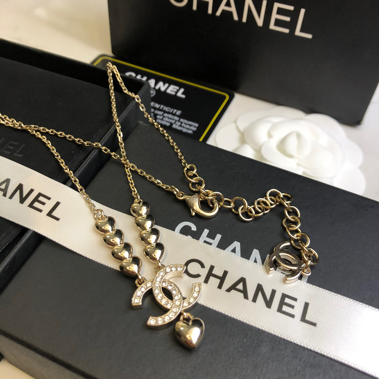 香奈儿 Chanel 传世高定珠宝耳环项链戒指首饰 #F4E27FE7 7