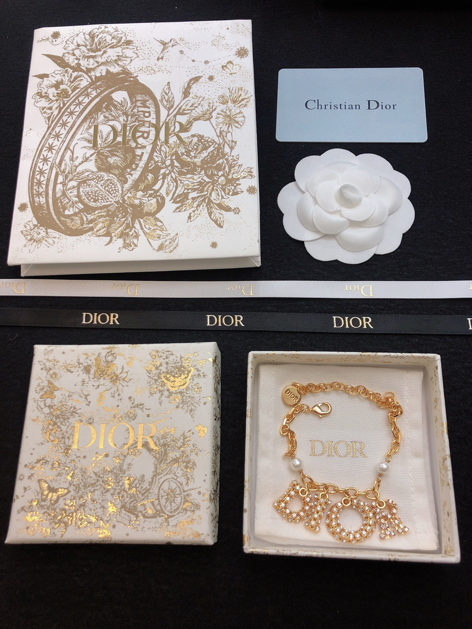 迪奥 Dior 高定典藏高定典雅奢华珠宝首饰项链手链戒指 #0311D1A8 4
