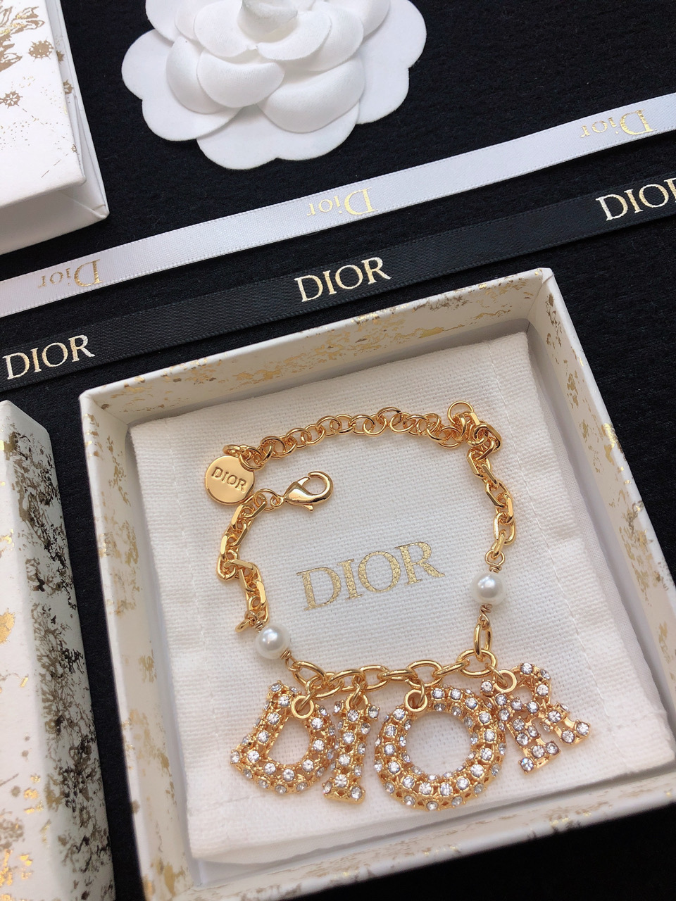 迪奥 Dior 高定典藏高定典雅奢华珠宝首饰项链手链戒指 #0311D1A8 6