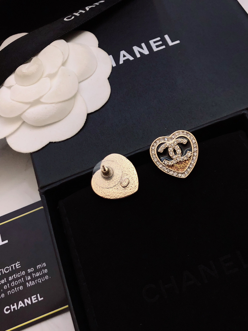 Chanel香奈儿】新款耳钉 小香爱心💗耳环热销款 市面最高版本 4