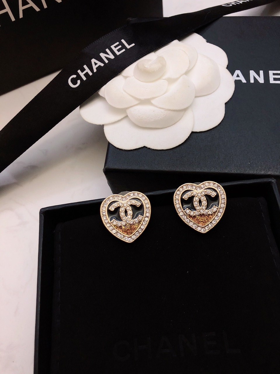 Chanel香奈儿】新款耳钉 小香爱心💗耳环热销款 市面最高版本 6
