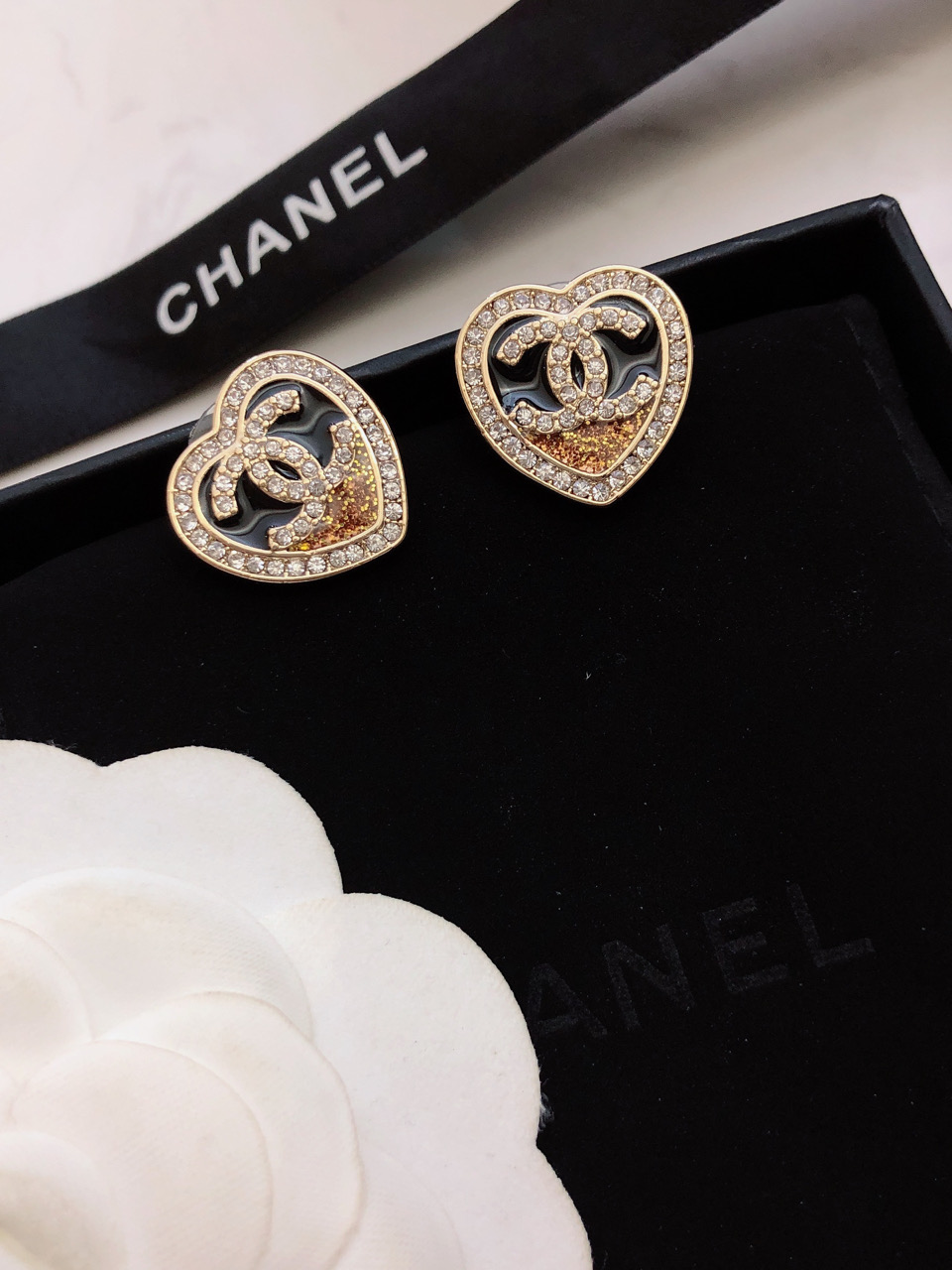 Chanel香奈儿】新款耳钉 小香爱心💗耳环热销款 市面最高版本 7