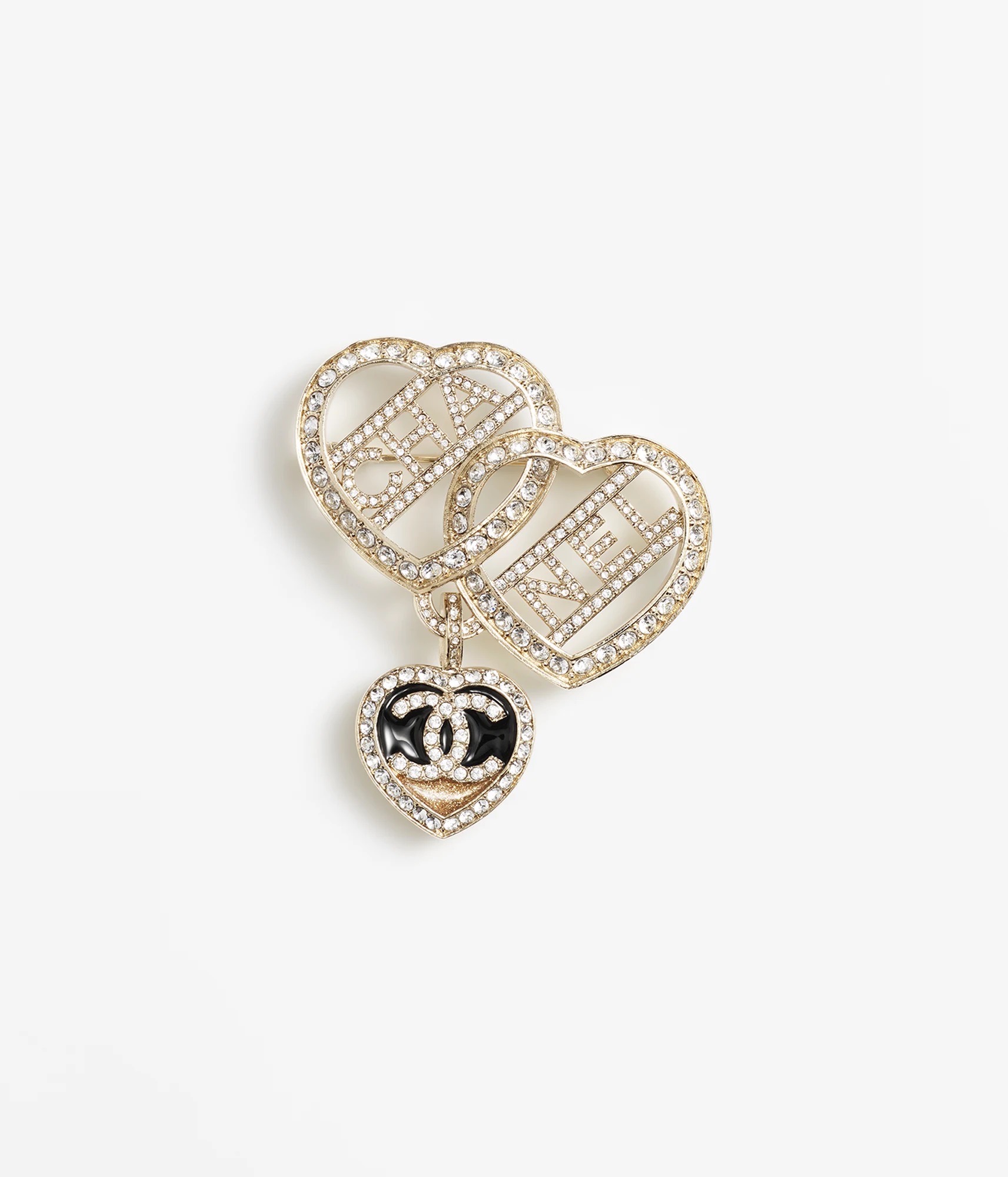 Chanel Joalheria Broche Ouro Vintage