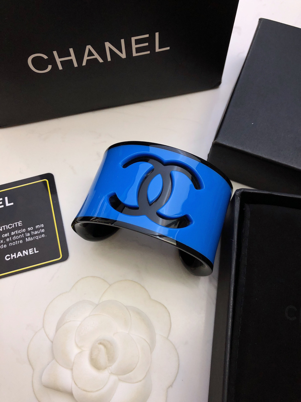 CHANEL香奈儿亚克力手镯braceletjewelry23ss新款手镯高级定制精致小物件必备一年四季