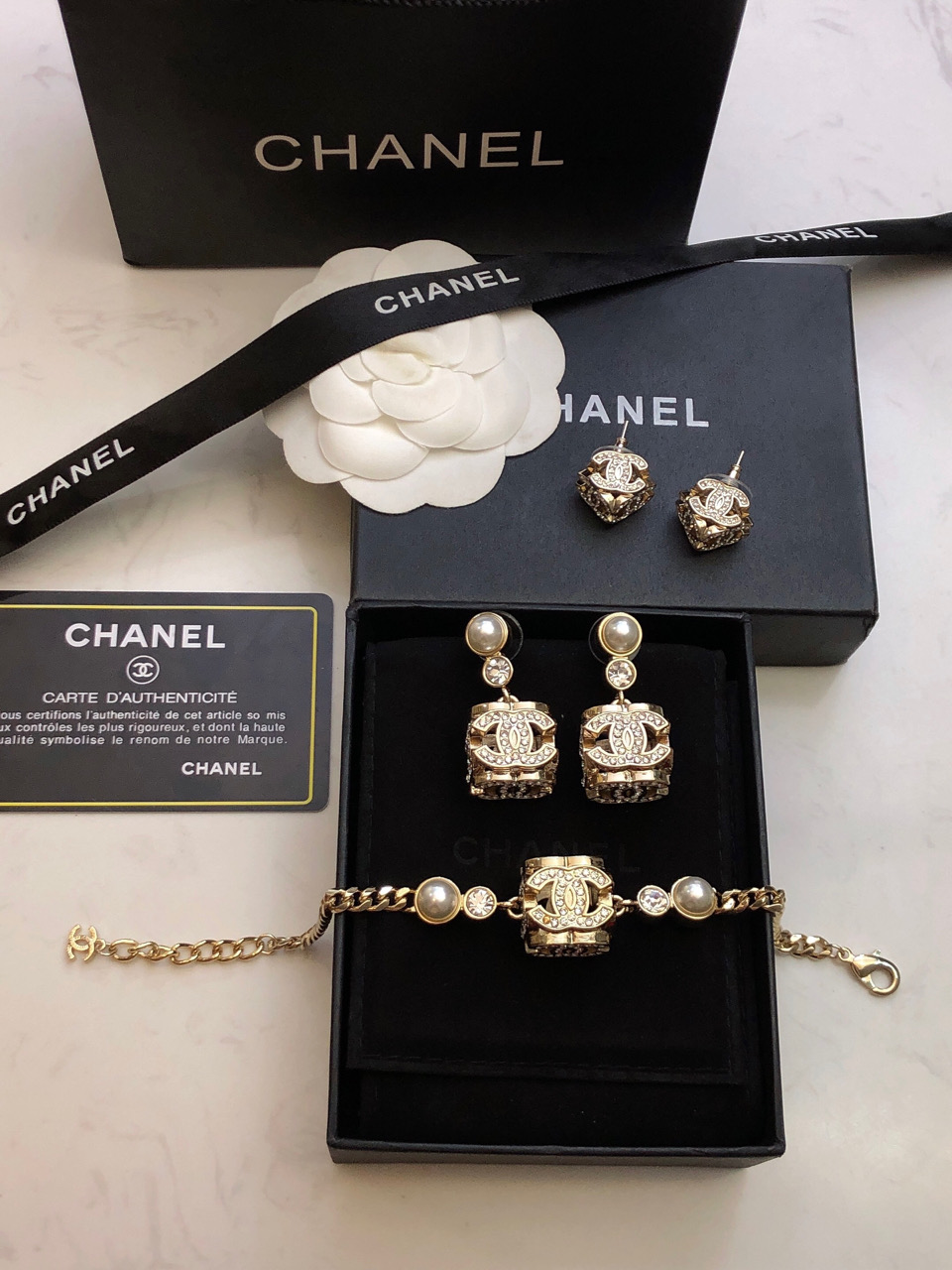 Chanel Haute Couture Haute Couture Fine Jewelry Necklace Bracelet Ring 3