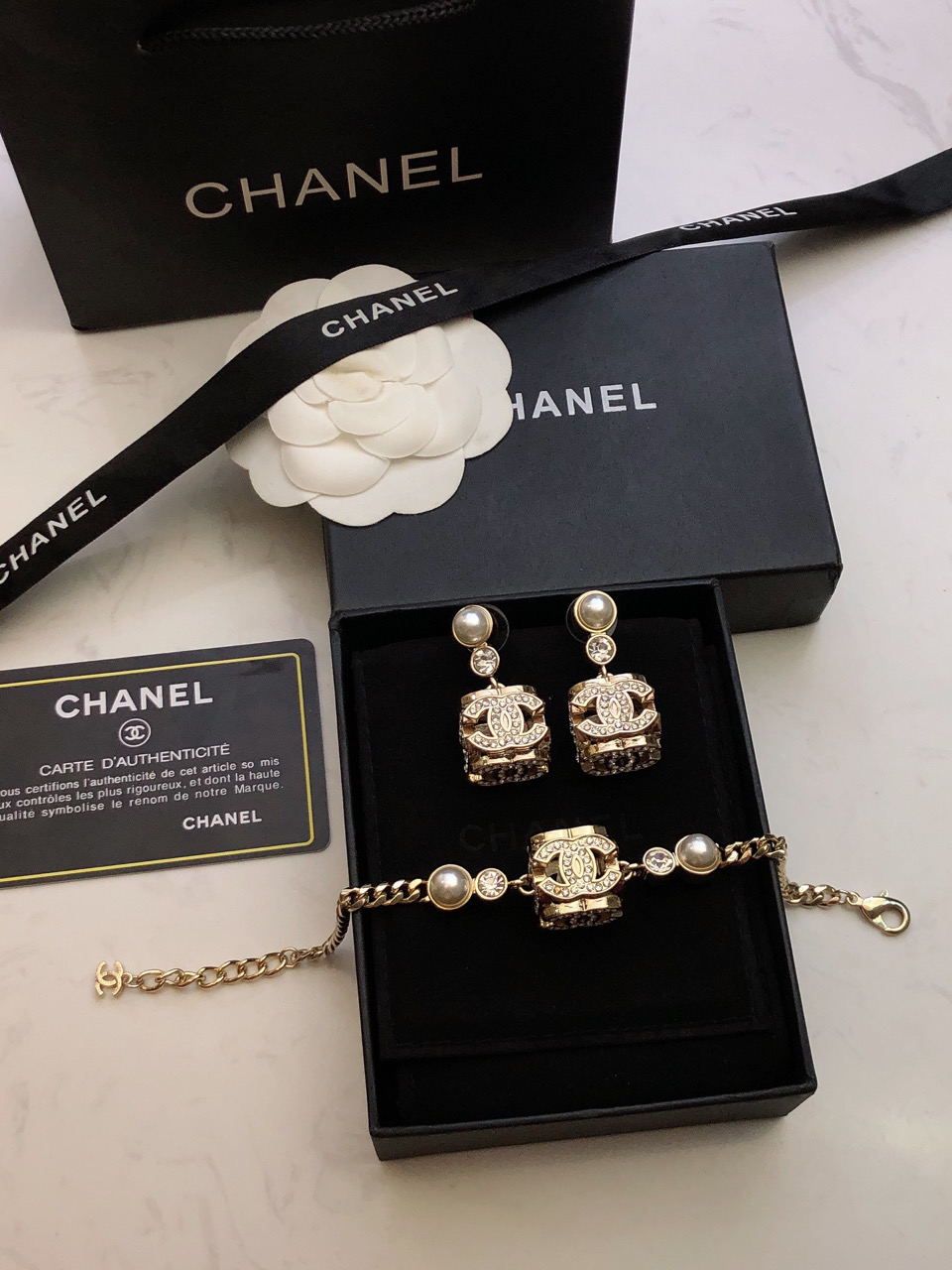 Chanel Haute Couture Haute Couture Fine Jewelry Necklace Bracelet Ring 9