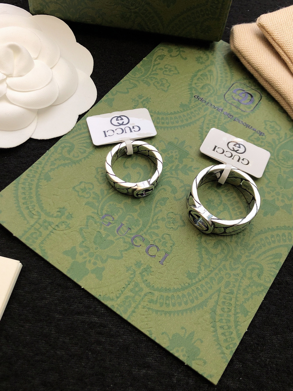 2023最新出炉奢华版戒指 独家高品质🌼 Gucci古驰最新款的经典款 精致无论款式 质感 都是绝对的顶