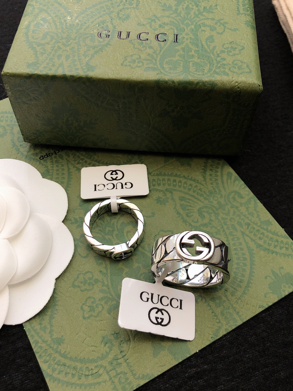 2023最新出炉奢华版戒指 独家高品质🌼 Gucci古驰最新款的经典款 精致无论款式 质感 都是绝对的顶