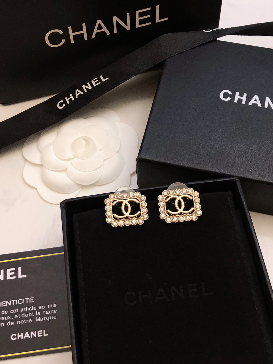Chanel 1:1
 Jewelry Earring Openwork