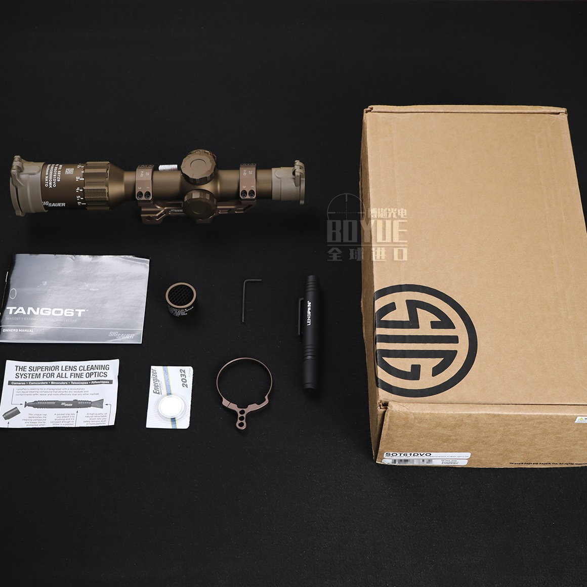 SIG SAUER TANGO6T DVO 1-6x24 Riflescope with Mount - Quick Combat Optic 3 A202408021630266472002464366334724139917312