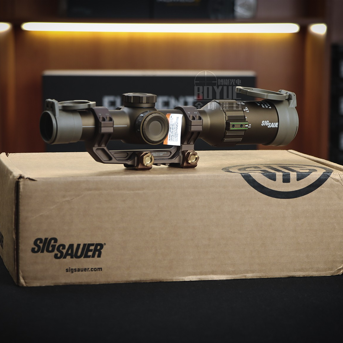 SIG SAUER TANGO6T DVO 1-6x24 Riflescope with Mount - Quick Combat Optic