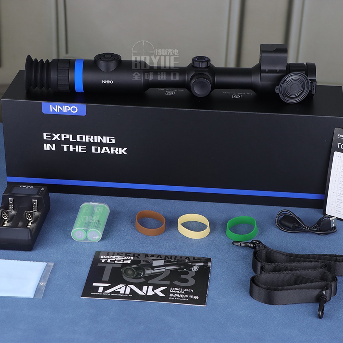 INNPO TC23-45-640 Thermal Imaging Riflescope with Rangefinder