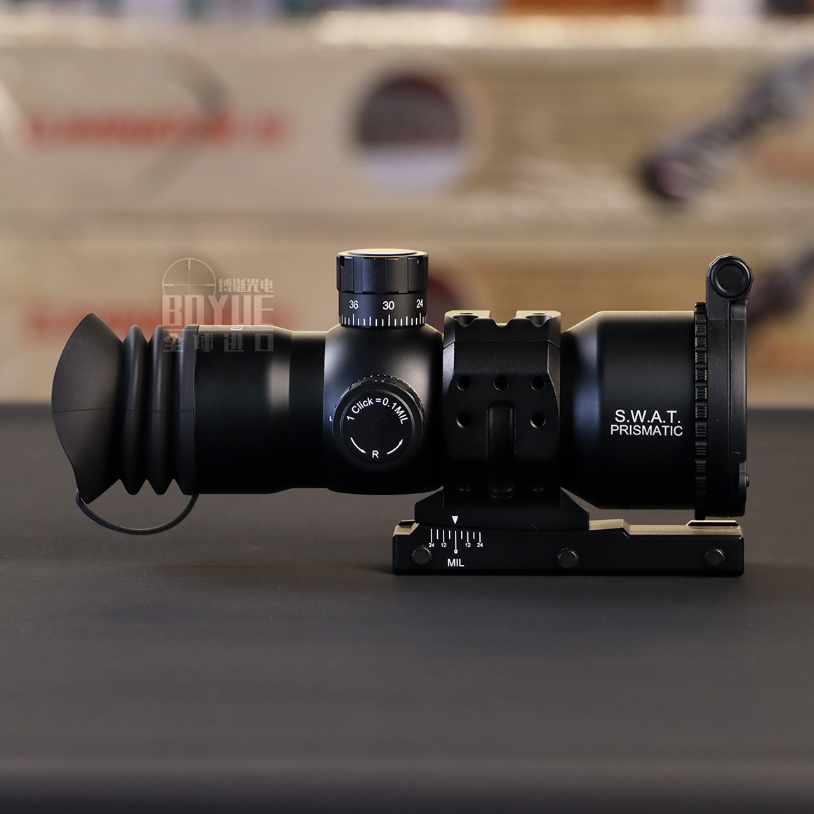 MTC S.W.A.T 12x50 Prism Scope - PCP Dedicated Import Optic, 12x Fixed Magnification 4 A202408021630266472002464366335154983018496