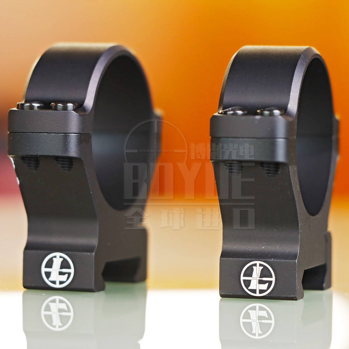 LEUPOLD Backcountry 34mm High Matte Cross-Slot Rings - Lightweight & Rugged 5 A202408021630266472002464366338793734676480