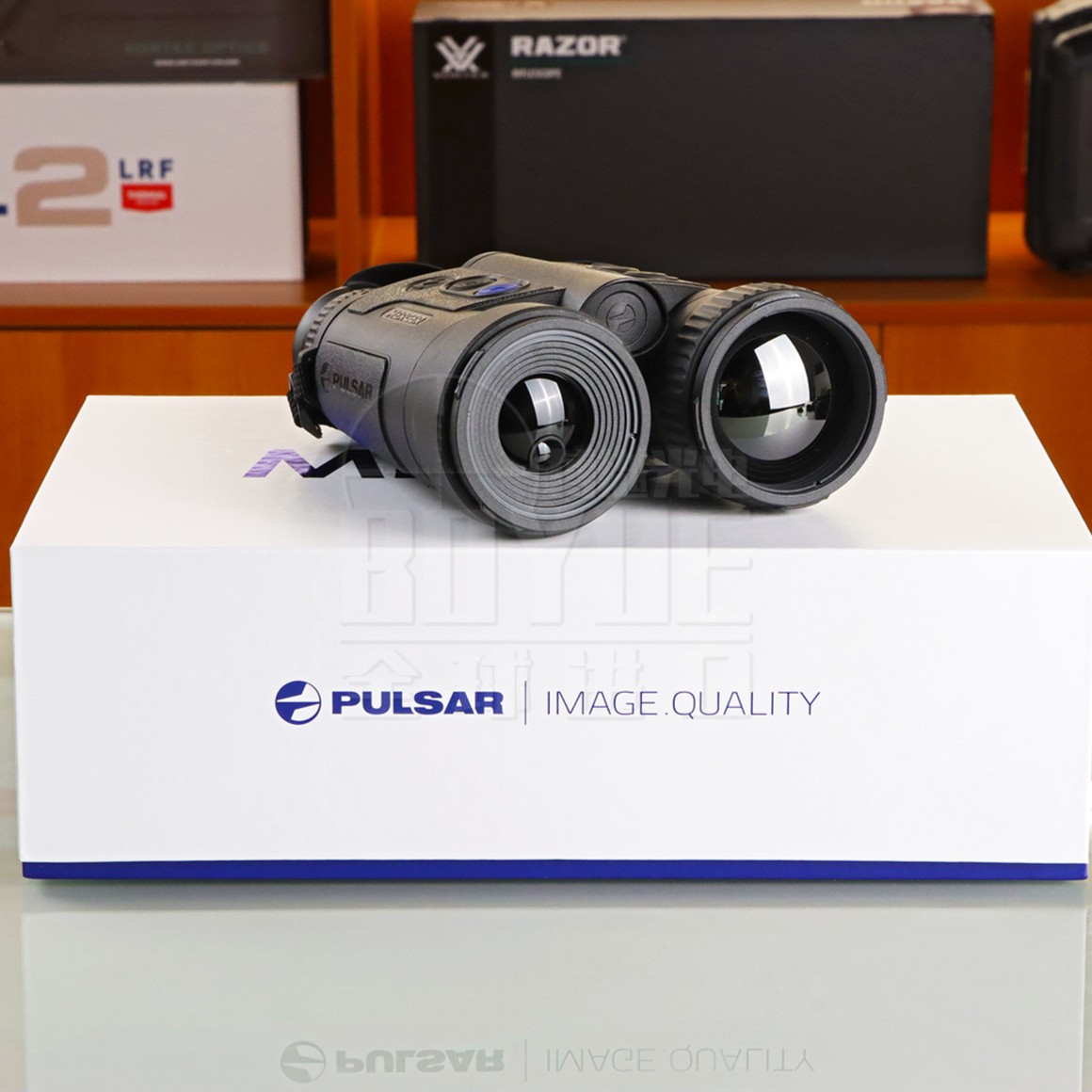 Pulsar Merger LRF X Thermal Imaging Binoculars - Advanced Optics for Clear Views