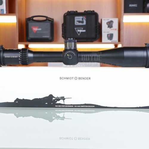 Schmidt & Bender PMII 5-45x56 TReMor3 Riflescope - Precision Optics 1 Schmidt & Bender PMII 5-45x56 TReMor3 Riflescope - Precision Optics