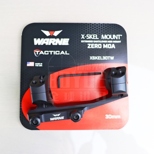 WARNE XSKEL30TW Montage Optique 30mm, Cantilever Étendu, Zéro MOA, Tactical 1 WARNE XSKEL30TW Montage Optique 30mm, Cantilever Étendu, Zéro MOA, Tactical