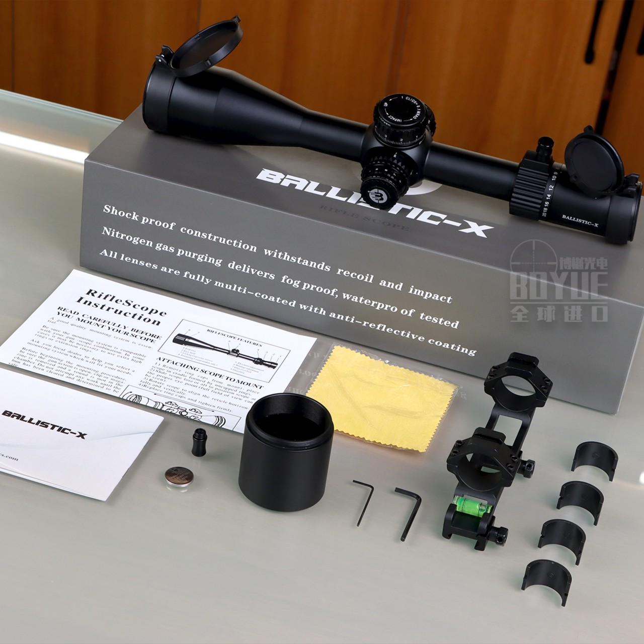 Ballistic-X 4-20x50 High-End Rifle Scope with Advanced Ballistic Technology 3 A202408021630266472002464366355080867225600
