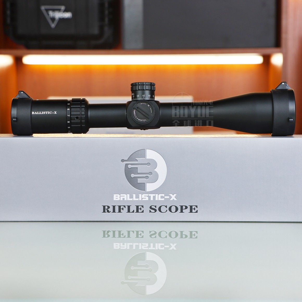 Ballistic-X 3-15x44 Rifle Scope, HD, Shockproof, Waterproof, Anti-Fog 2 A202408021630266472002464366355382173462528
