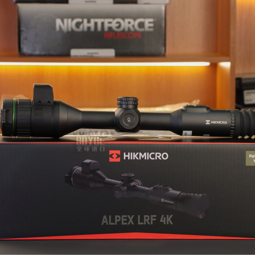 HIKMICRO Alpex LRF 4K Day & Night Vision Riflescope with Rangefinder 1 HIKMICRO Alpex LRF 4K Day & Night Vision Riflescope with Rangefinder