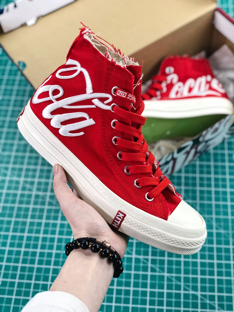 170 KITH x 可口可乐Coca-Cola x Converse Chuck Taylor 1970S 中帮硫化帆布板鞋