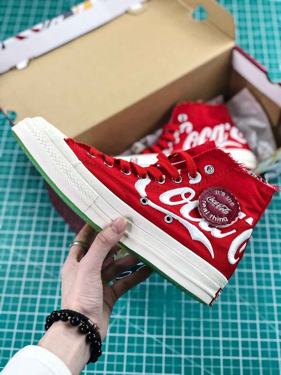 170 KITH x 可口可乐Coca-Cola x Converse Chuck Taylor 1970S 中帮硫化帆布板鞋