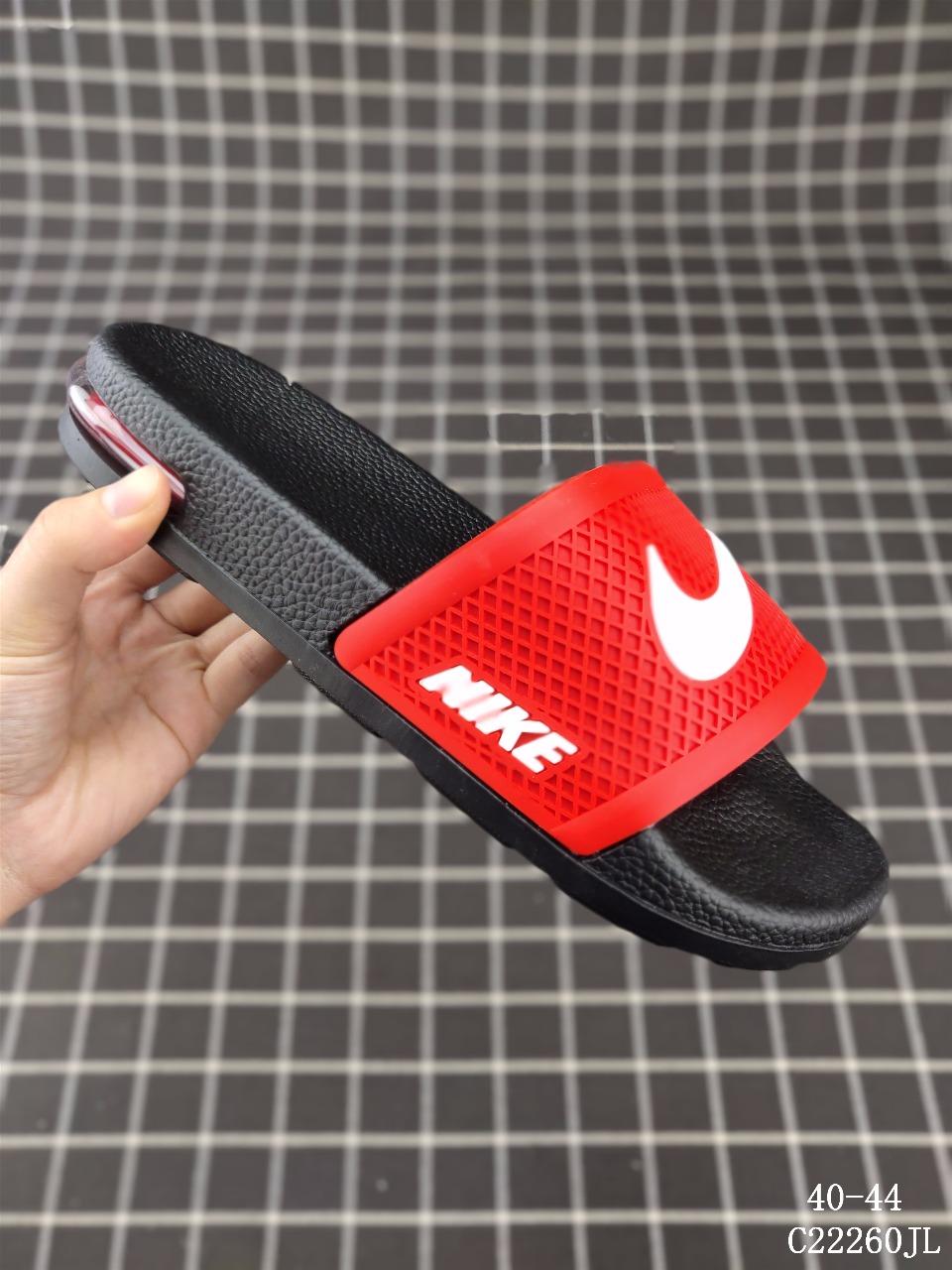 70集合图【实拍图】Nike Air Fashion Hollow 耐克时尚经典款 后置小气垫拖鞋！ 尺码：见图<br />C22260JL