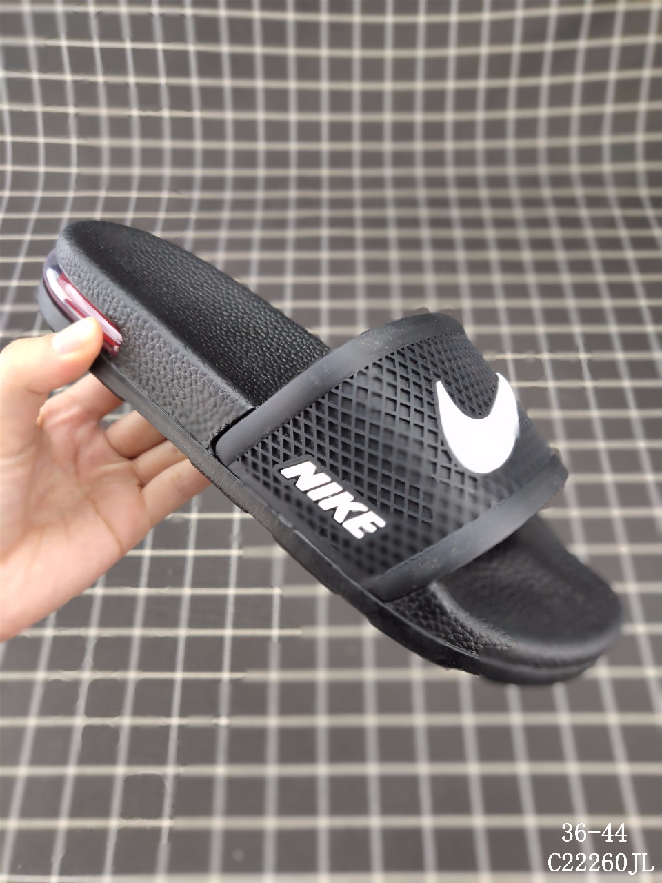 70集合图【实拍图】Nike Air Fashion Hollow 耐克时尚经典款 后置小气垫拖鞋！ 尺码：见图<br />C22260JL