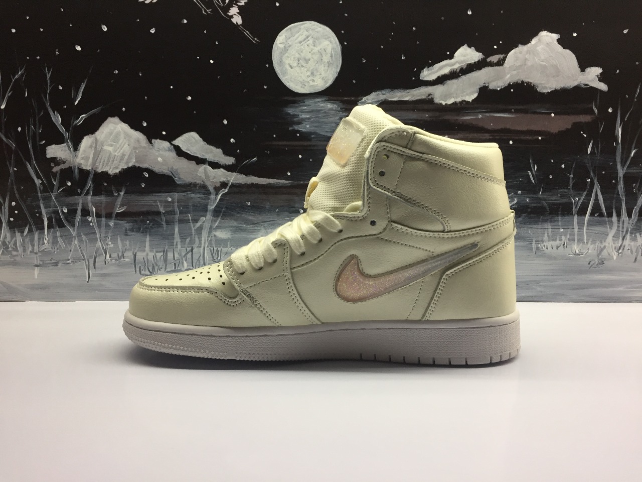 280 果冻勾公司级全头层独家莞产 NIKE Air Jordan 1 OG AJ1 全新模具开发 首家实现飞翼3D打印改良
