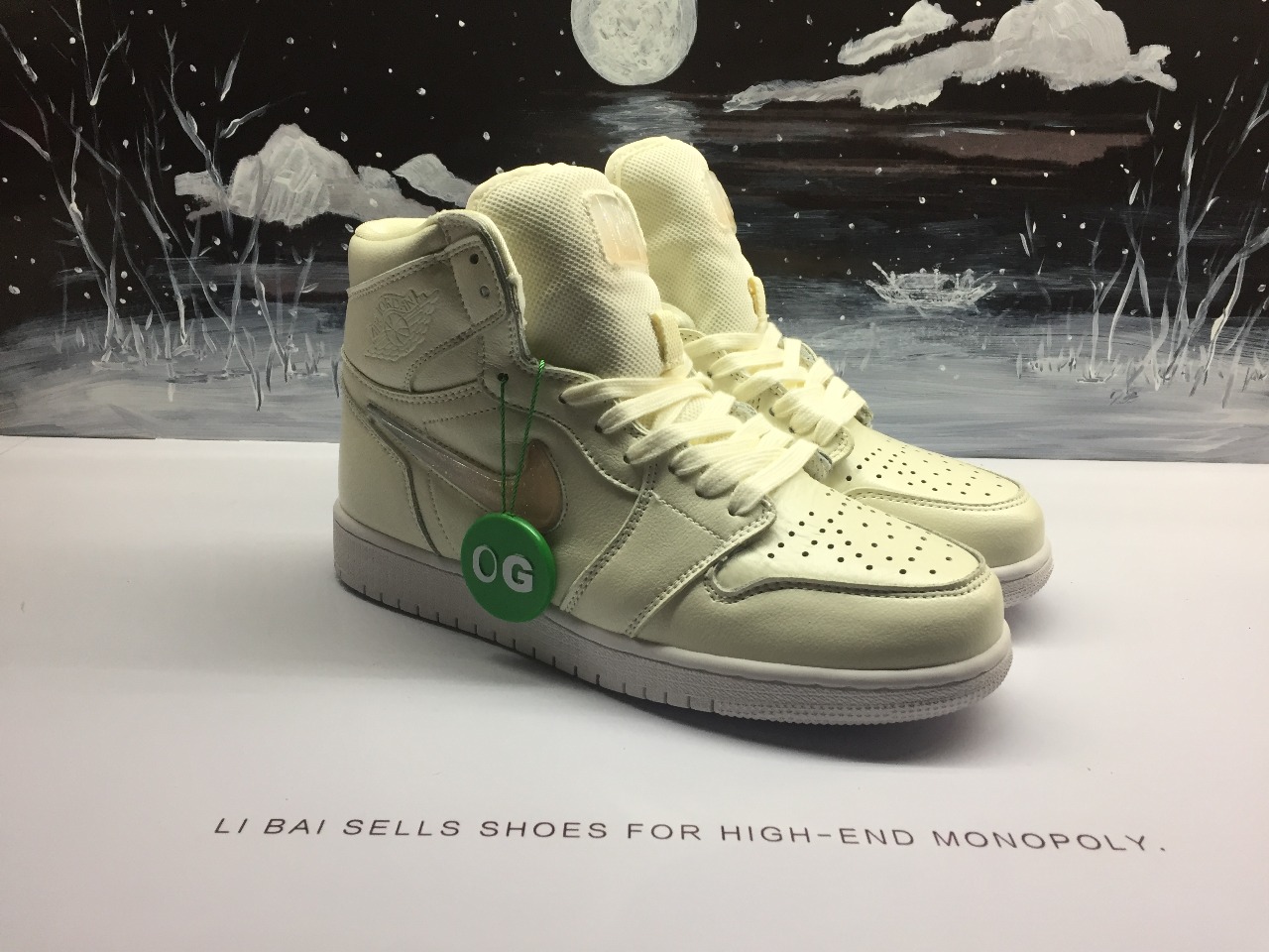 280 果冻勾公司级全头层独家莞产 NIKE Air Jordan 1 OG AJ1 全新模具开发 首家实现飞翼3D打印改良