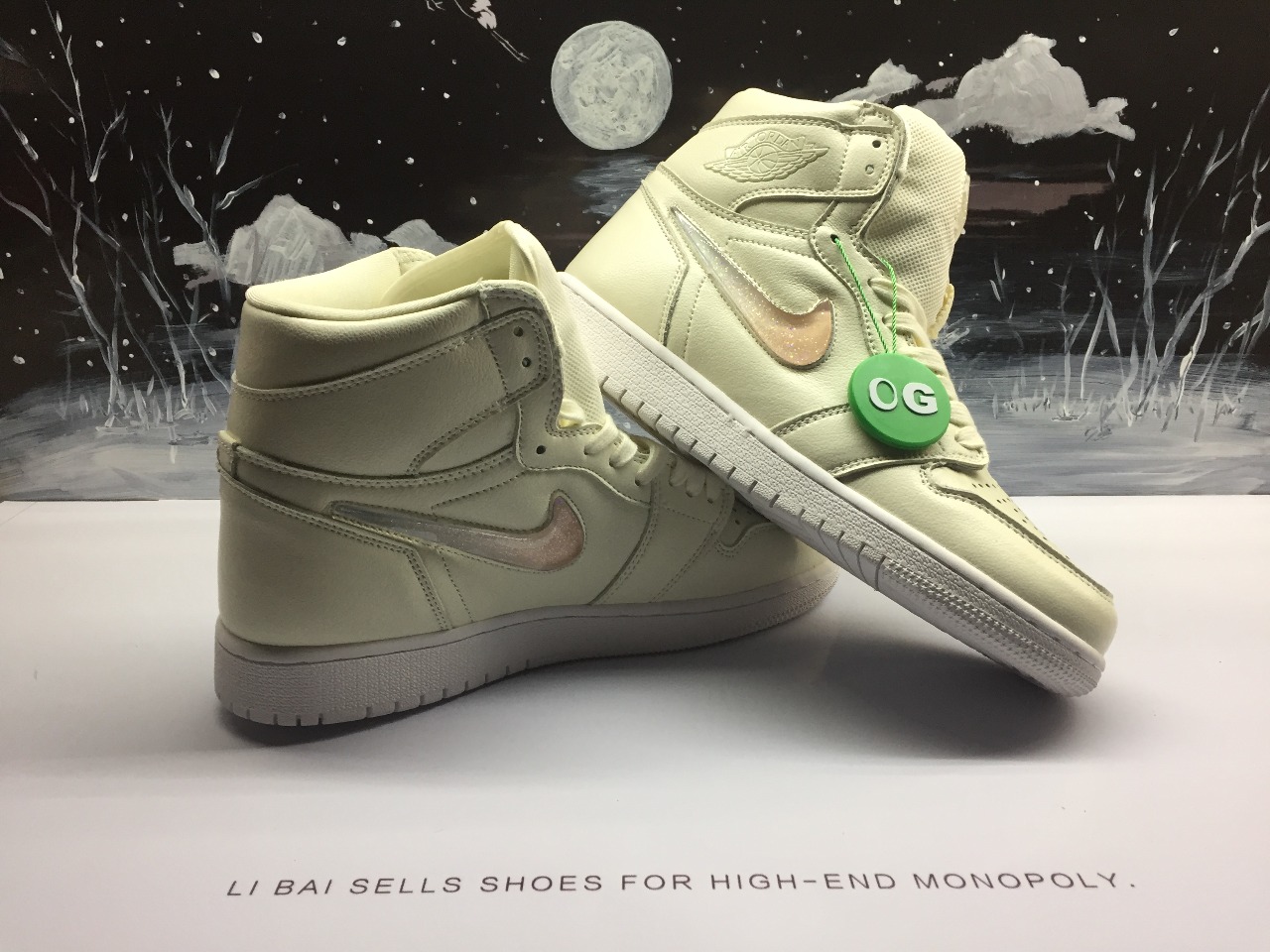 280 果冻勾公司级全头层独家莞产 NIKE Air Jordan 1 OG AJ1 全新模具开发 首家实现飞翼3D打印改良