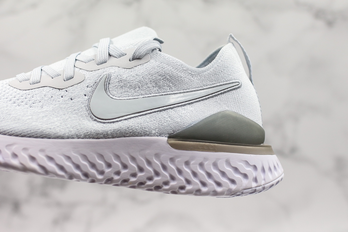 180灰色·公司级 耐克/Nike Epic React Flyknit  针织瑞亚2代 BQ8928-004
