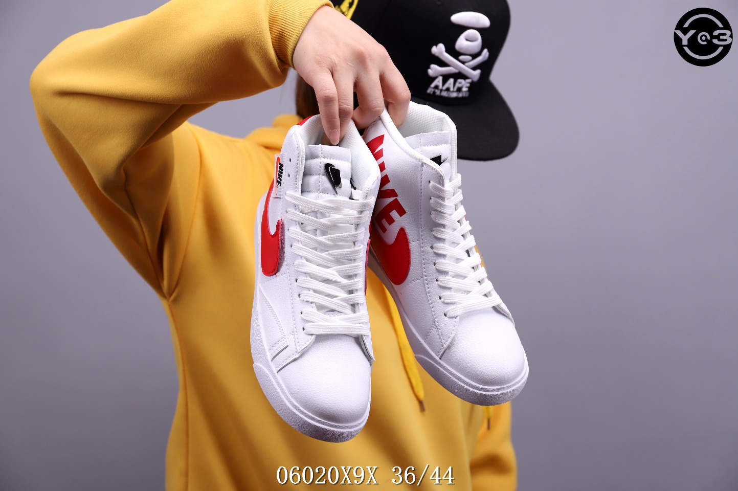 90<br />耐克Nike W Blazer Mid Redel onzf180dp.kt 开拓者 高帮休闲情侣板鞋 <br />SWSize:36/44 <br />编码：06020X9X