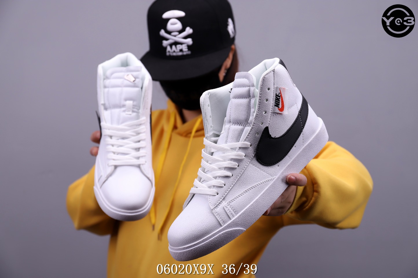 90<br />耐克Nike W Blazer Mid Redel onzf180dp.kt 开拓者 高帮休闲情侣板鞋 <br />SWSize:36/44 <br />编码：06020X9X