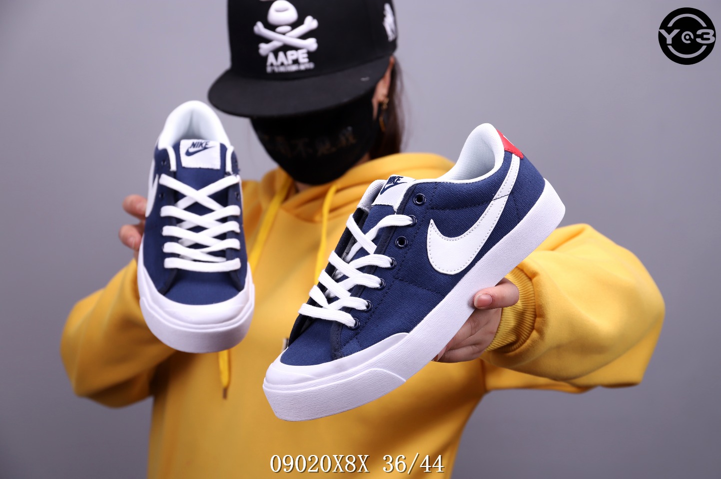 <br />放店80<br />耐克Nike Sb Blazer Zoom Low Xt 低帮帆布情侣款板鞋！<br />SWSIZE：36/44 <br />编码：09020X8X