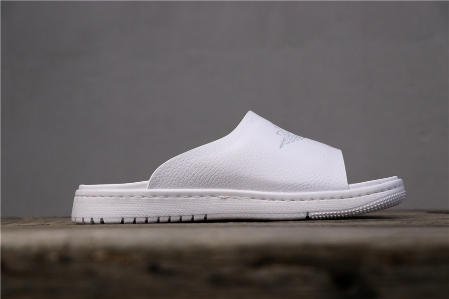 110乔丹/Air Jordan AJ1 aj1 乔丹1代 乔1 乔丹1代拖鞋系列 Air Jordan Modero 1 AO9919-014 乔1拖鞋全白