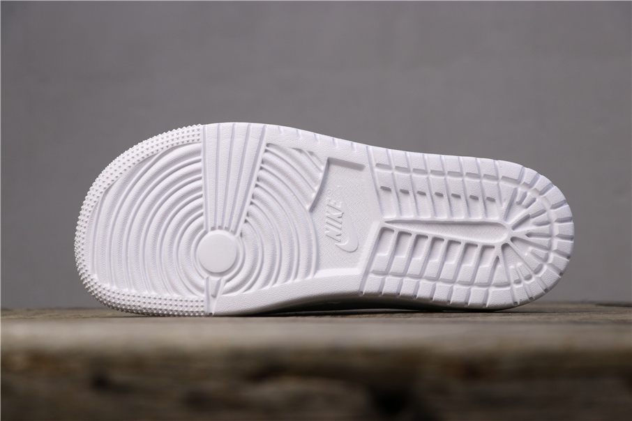 110乔丹/Air Jordan AJ1 aj1 乔丹1代 乔1 乔丹1代拖鞋系列 Air Jordan Modero 1 AO9919-014 乔1拖鞋全白
