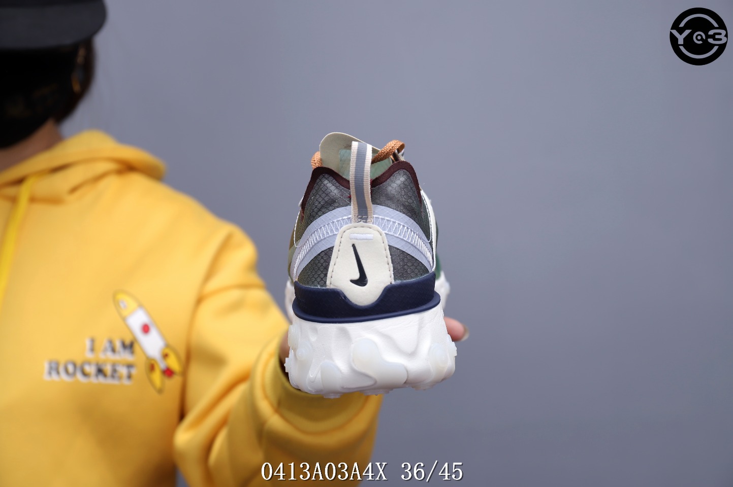 150<br />耐克 Nike Epic React Element 87Undercover 瑞亚87联名 高桥盾 透明网纱 轻便跑鞋 <br />SWSIZE：下36/45 <br />编码：0413A03A4X