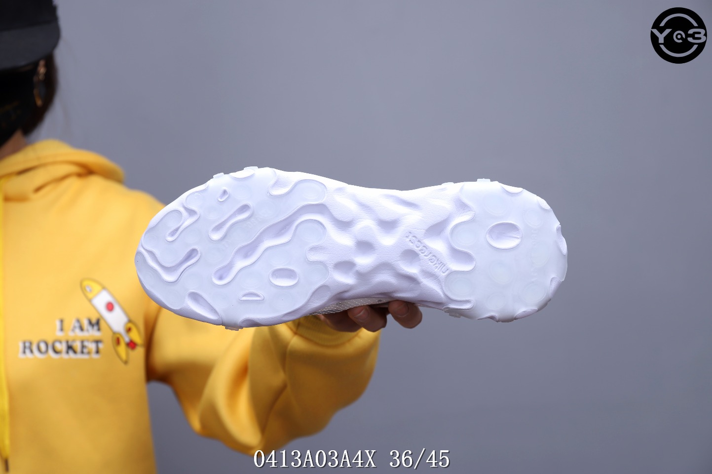 150<br />耐克 Nike Epic React Element 87Undercover 瑞亚87联名 高桥盾 透明网纱 轻便跑鞋 <br />SWSIZE：下36/45 <br />编码：0413A03A4X