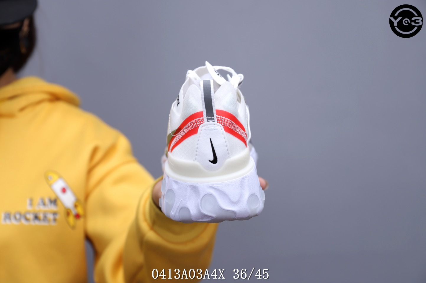 150<br />耐克 Nike Epic React Element 87Undercover 瑞亚87联名 高桥盾 透明网纱 轻便跑鞋 <br />SWSIZE：下36/45 <br />编码：0413A03A4X