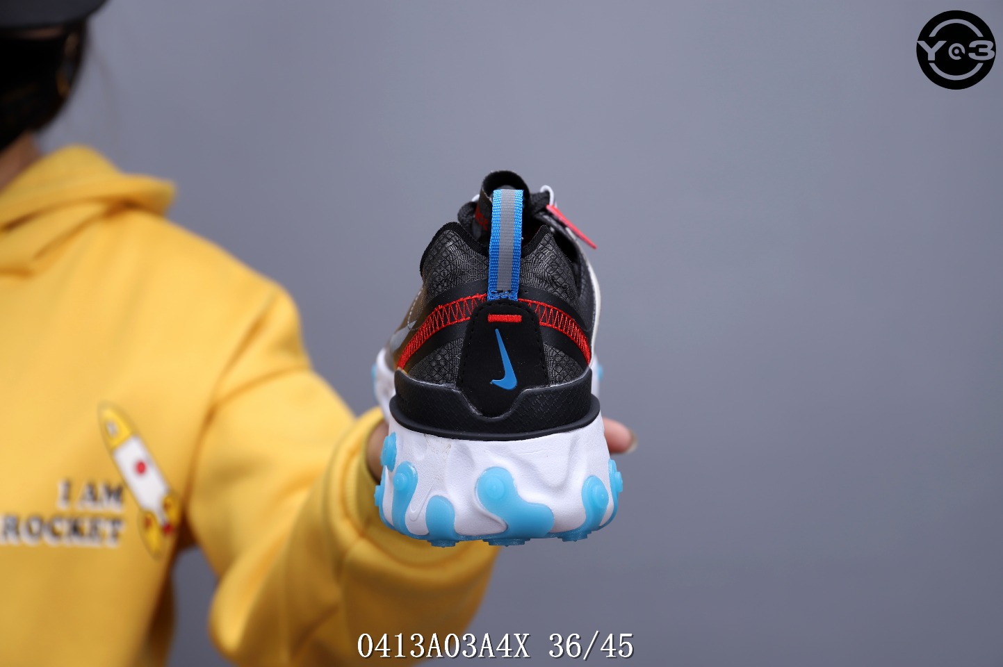 150<br />耐克 Nike Epic React Element 87Undercover 瑞亚87联名 高桥盾 透明网纱 轻便跑鞋 <br />SWSIZE：下36/45 <br />编码：0413A03A4X