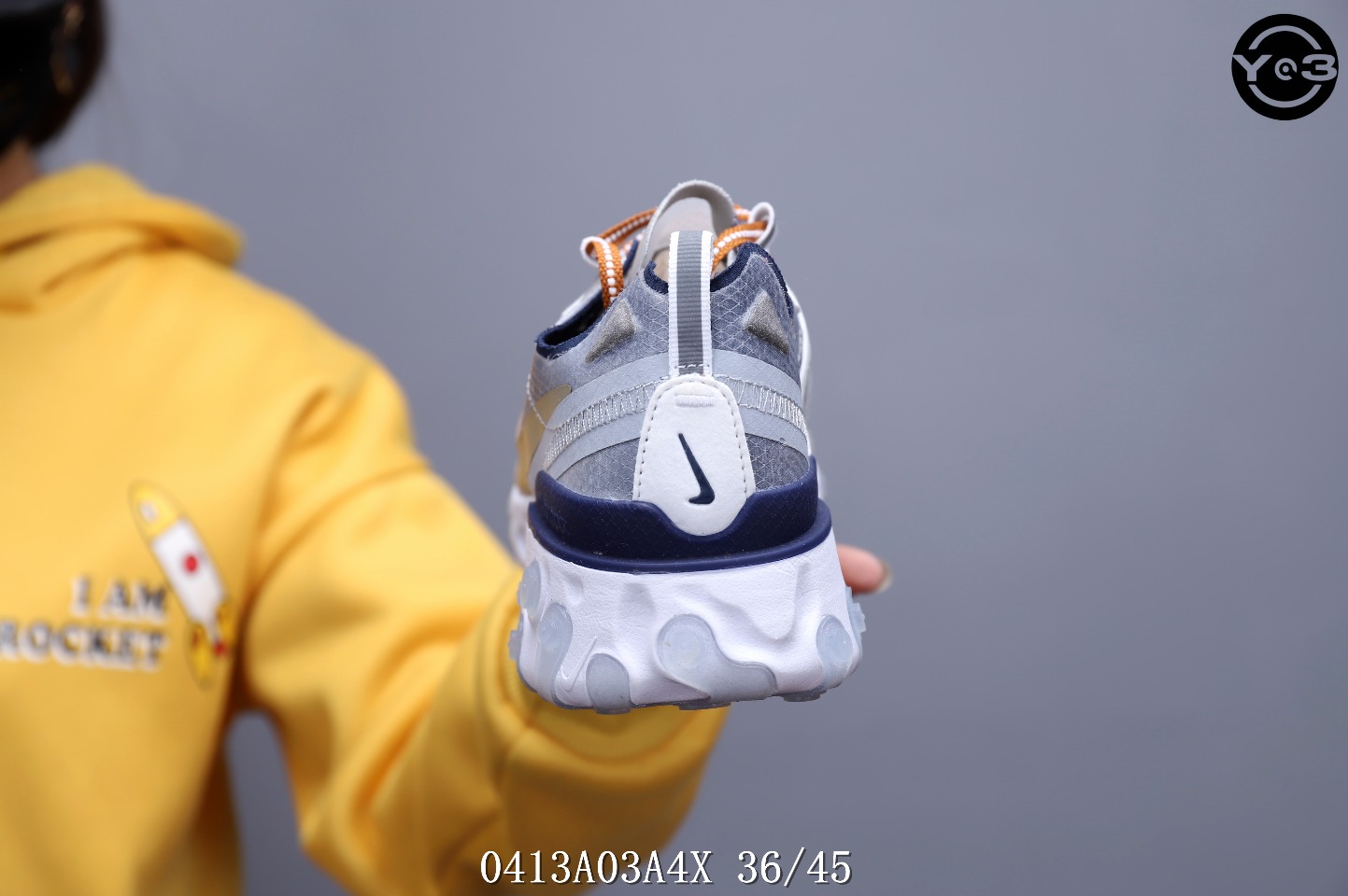 150<br />耐克 Nike Epic React Element 87Undercover 瑞亚87联名 高桥盾 透明网纱 轻便跑鞋 <br />SWSIZE：下36/45 <br />编码：0413A03A4X