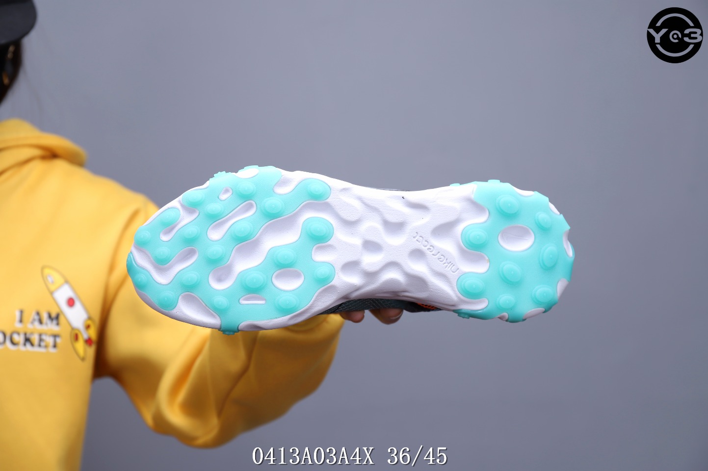 150<br />耐克 Nike Epic React Element 87Undercover 瑞亚87联名 高桥盾 透明网纱 轻便跑鞋 <br />SWSIZE：下36/45 <br />编码：0413A03A4X
