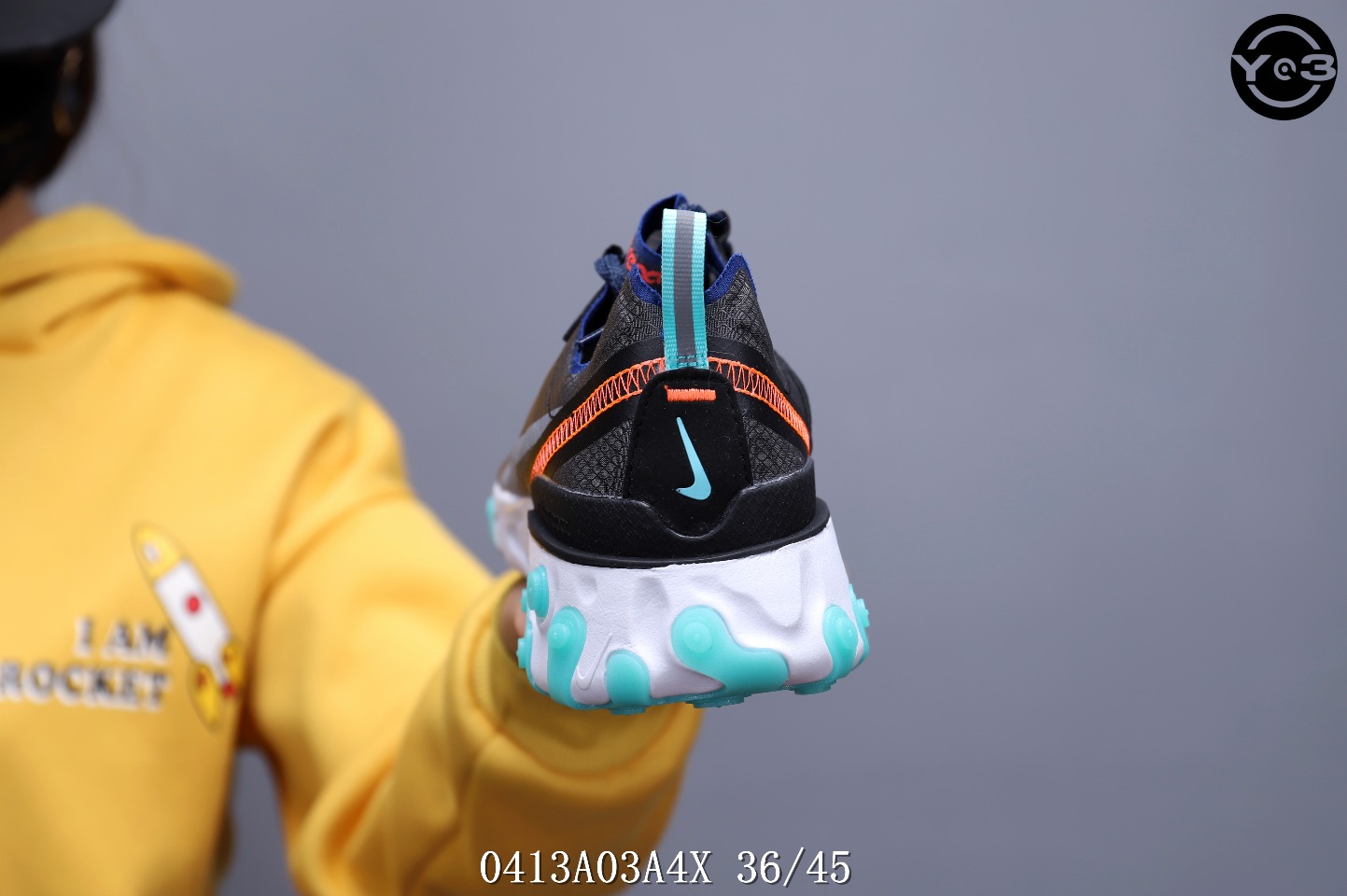 150<br />耐克 Nike Epic React Element 87Undercover 瑞亚87联名 高桥盾 透明网纱 轻便跑鞋 <br />SWSIZE：下36/45 <br />编码：0413A03A4X