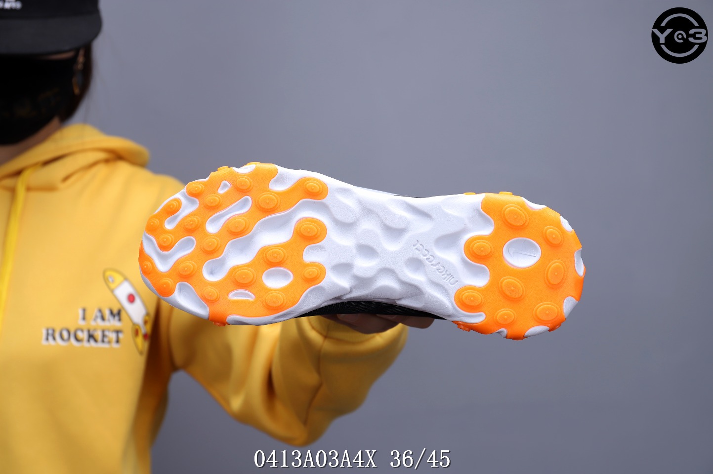 150<br />耐克 Nike Epic React Element 87Undercover 瑞亚87联名 高桥盾 透明网纱 轻便跑鞋 <br />SWSIZE：下36/45 <br />编码：0413A03A4X